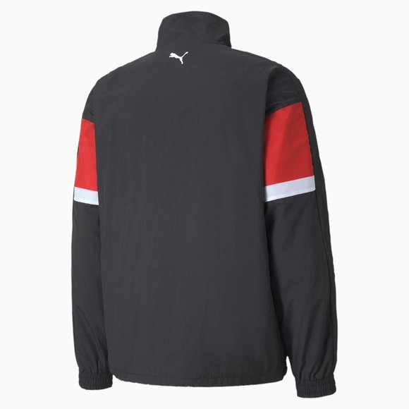 Puma Scuderia Ferrari Windbreaker Jacket Black Run - Picture 5 of 8